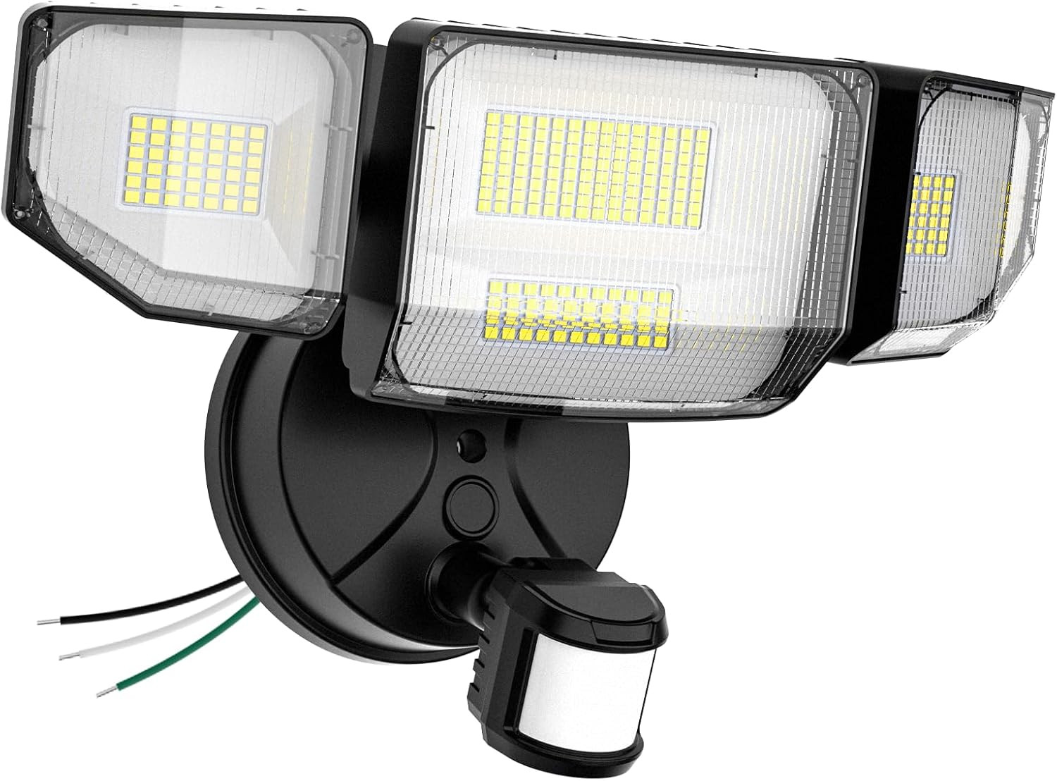 150W 16500LM LED Flood Lights Outdoor Motion Sensor, 6500K Security Lights Motio