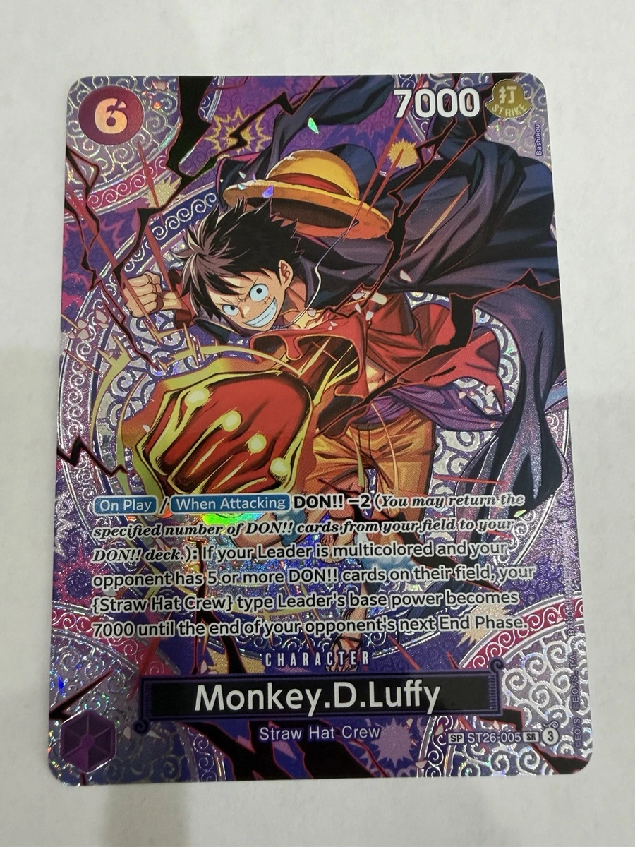 Monkey.D.Luffy ST26-005 Adventure on Kami's Island for sale | eBay