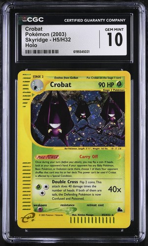 Crobat graded CGC 10 for sale on eBay
