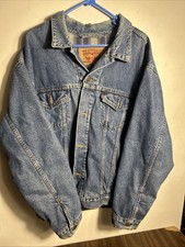 Vintage Levi’s Trucker Type 3 Denim Jacket Made In USA 70’s/80’s Size XL Quilted