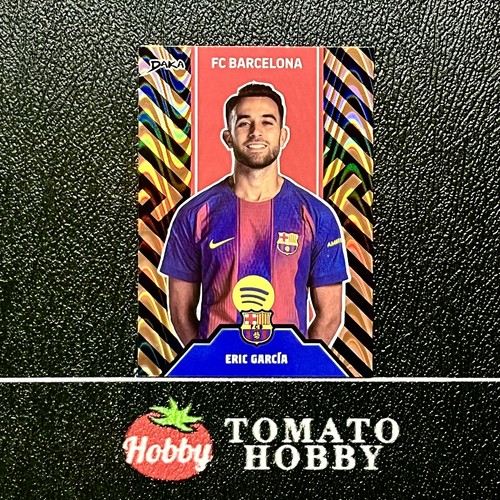ERIC GARCIA /25 ORANGE WAVE REFRACTOR DAKA TOP AUDIENCE 2025-26 PHOTO BARCELONA