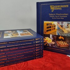 9X TOOLS TECHNIQUES Woodworker's Journal Complete Library DIY - HC VGC