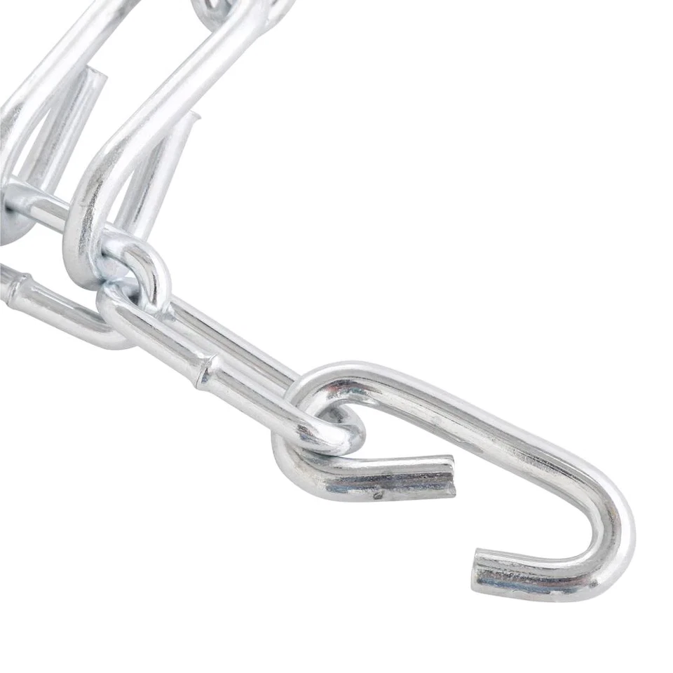 Juego de 2 cadenas de neumáticos de tractor para ruedas de 20" x 8" construcción de acero inoxidable Foto 3 de 4