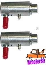 Qty. 2 - 5/8" SPRING LOADED CAM LOCK, TWIST LOCK PLUNGER LOCK PIN WRECKER, FARM