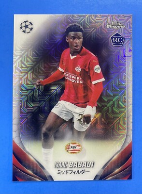 Isaac Babadi - 2023-24 Topps UEFA Japan Chrome Mojo RC - PSV