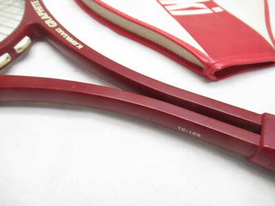 KAWASAKI GRAPHITE RULERFLEX TC-105 TENNIS RACQUET (4 1/2) LONG