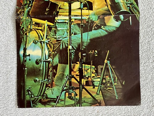 Revista sueca de música Black Sabbath 1974 Bill Ward póster años 70 rara de colección - Imagen 4 de 9