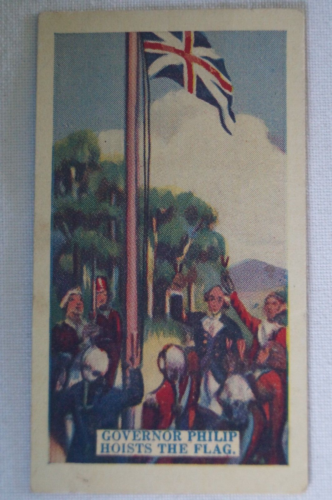 Early Australian Vintage 1938 Pre WWII Hoadleys Trade Card Governor Philip - Picture 1 of 4