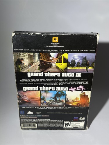 Grand Theft Auto Double Pack: GTA III / GTA Vice City (Sony PlayStation 2, 2003) - Picture 4 of 14