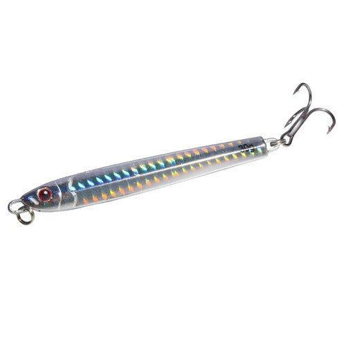9cm 30gm Sea Fishing Silver Minnow Mackerel Pike Spinners Lures Metal 3Pcs - Picture 4 of 6