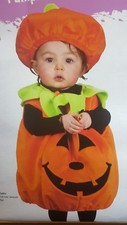 XX 9649 Pumpkin Cutie Pie Toddler Infant Costume Fun World