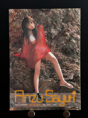 Sayuri Anzu Japanese Idol Card Hit's Limted 28 Visual Photocards Collection 2005