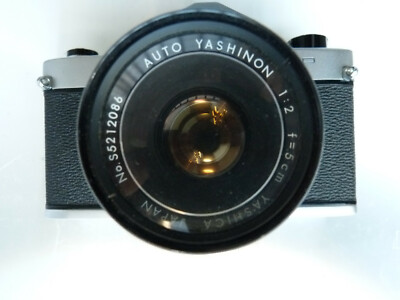 Yashica J-P Film SLR Camera Auto Yashinon-DX 50mm f2.AS IS