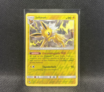 Jolteon 23/68 Reverse Holo Hidden Fates Rare Near Mint Pokmon TCG Pokemon  Card | eBay