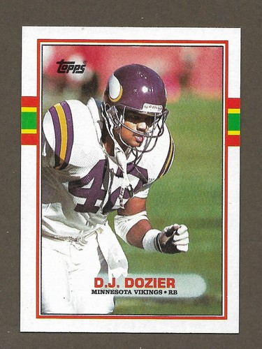 Topps Football 1989 #1 a #200 - Elige cualquiera - actualizado el 11/07/24 - Imagen 89 de 201