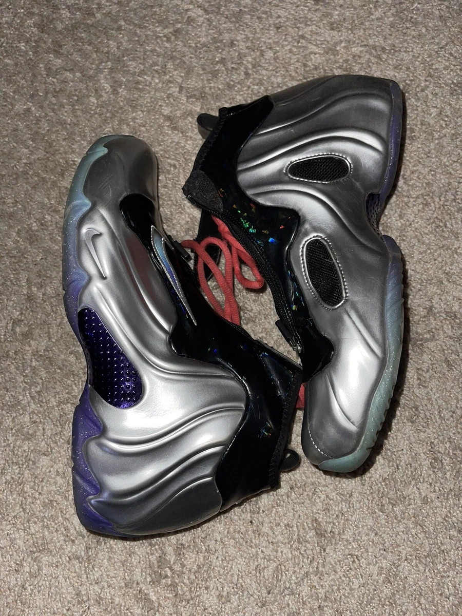 Nike Air Flightposite China Hoop Dreams Silver Multicolor CJ8010 990 Men s Sz 8