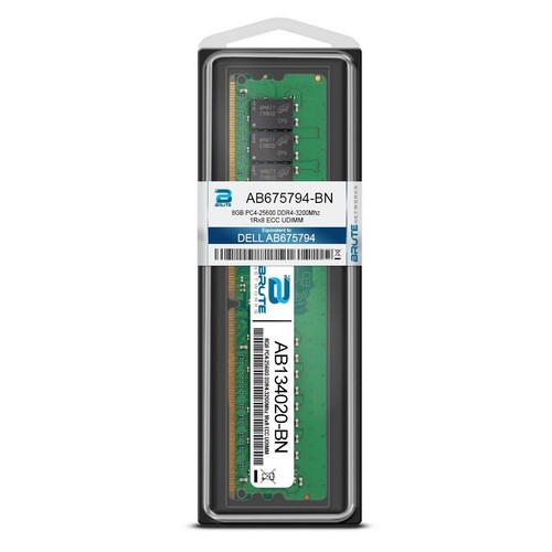 AB675794 - Dell Compatible 8GB DDR4-3200Mhz 1Rx8 ECC UDIMM - Picture 3 of 3