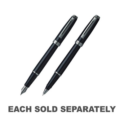 Sheaffer Contemporary Prelude Glanzschwarzer Lackstift, präsentiert in einer Ges
