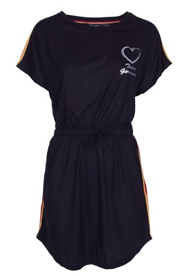 STOOKER women's dress jersey dress sundress casual dress black New size S