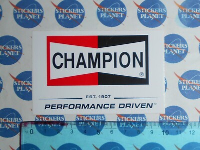 STICKER VINTAGE AUTOCOLLANT AUTO MOTO TUNING IO CAMPIONE AUTO A. MERZARIO
