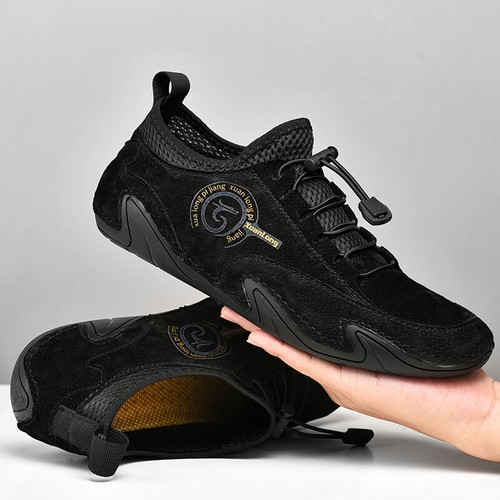 Flache Freizeitschuh Für Herren Mokassinsschuhe Aus Echtem Leder Mode Halbschuhe - Bild 6 von 15