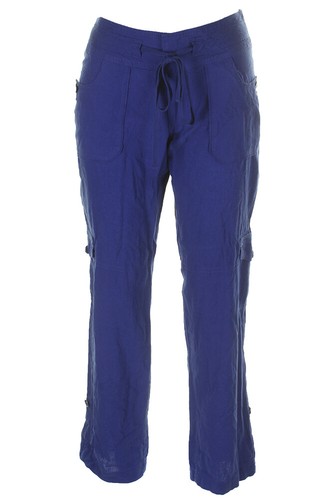 Pantalon Femme En Lin 100% INC International Concepts - Blanc, Jambes Larges - Tailles 6 Et 12