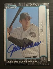 1999 Bowman Chrome #165 Jason Dellaero Chicago White Sox Signed Card Autographed