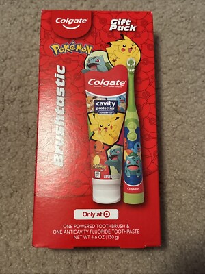 Pokemon Colgate Brushtastic Gift Pack Target Exclusive New In Box