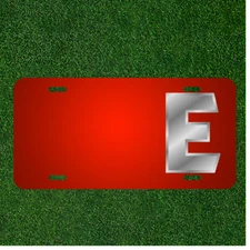 Custom Personalized License Plate With Add Names To English Alphabets Letters