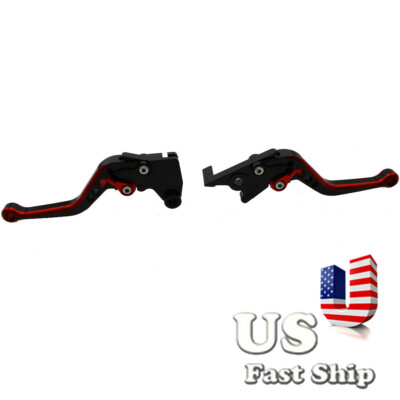 CNC Short Mixcolor Brake Clutch Levers Red For Z125 MONKEY 2019-2020 CB125/F/R