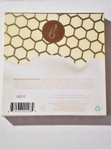Beauty Bakerie Milk & Honey Highlighter Palette 4 Pressed Powder Pan Shades NIB