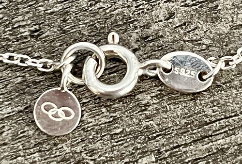 Links Of London Designed 925 Sterling Silver Bracelet With Interlocking Rings 4g - Picture 5 of 7