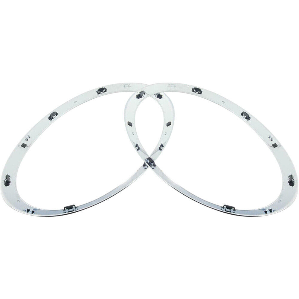 Pair For Mini F55 F56 Cabrio 201318 Front Headlight Trim Bezel Ring