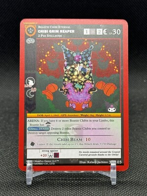 MetaZoo Kuromi's Cryptid Carnival Kuromi and Chibi Grim Reaper