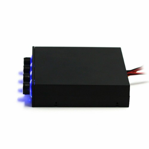 4" HDD PC COMPUTER CPU 4 Canali Controller Velocità della ventola raffreddamento - Foto 3 di 6