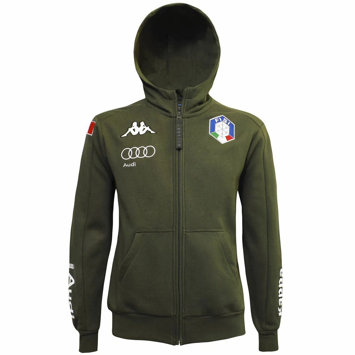 FW 2023 FISI KAPPA 6CENTO FISI AUDI FELPA ARGUM SCI UOMO ZIP