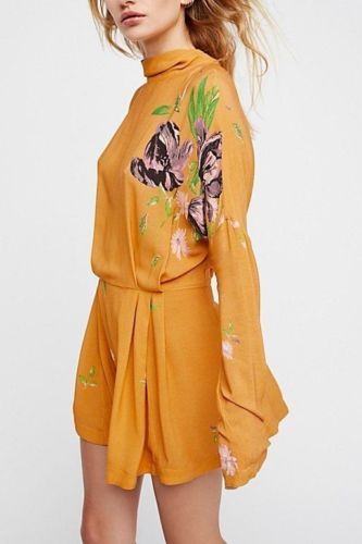 mustard yellow tunic dress Slub Shimmer Tunic Mini Dress