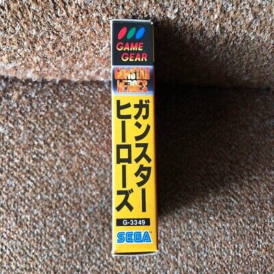SEGA Game Gear Gunstar Heroes G-3349 Action Game Japan SEGA Game Gear Gunstar Heroes G-3349 Action Game Japan