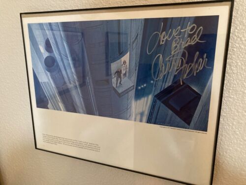 Star Wars Carrie Fisher impresión firmada (impresión de 1977) - Imagen 1 de 7