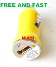 9-PCS  12V Car Cigarette Lighter Plug Socket 5V USB CHARGER Outlet PowerAdapter