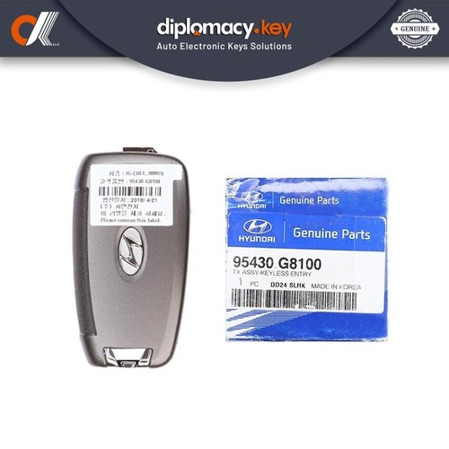Genuine Hyundai Azera 2018-2019 Remote Flip Key 3 Buttons 434MHz 95430-G8100 - Bild 2 von 3