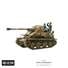 Bolt Action 402012024 Sd.KFZ 139 Marder III (Ausf H) WWII German Tank Destroyer