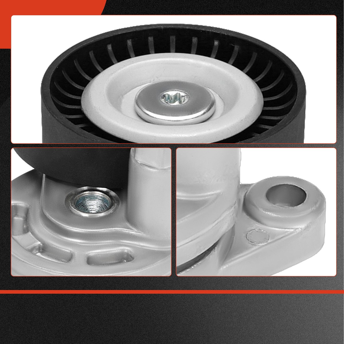 Belt Tensioner W/ Pulley For Nissan Altima 2013-2018 Rogue - Foto 4