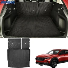 Cargo Liner Backrest Mats Set Fit 2023-2025 Mazda CX-50 Rear Trunk Accessory
