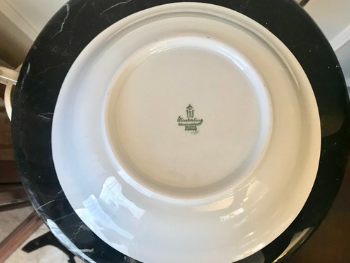 Winterling Bavaria Empress Platinum Trim Round 9 1/2" Vegetable Bowl - Picture 5 of 6