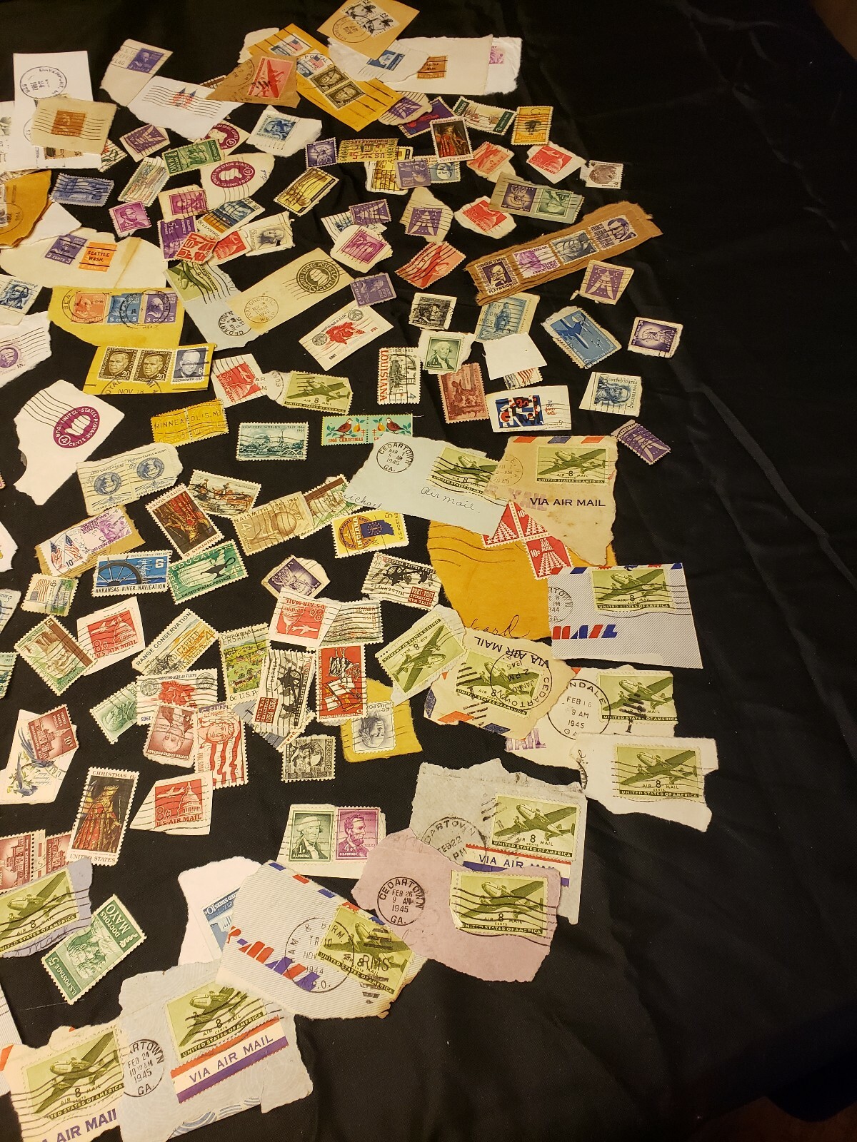 Large Mixed Lot Of Used Vintage Stamps eBay