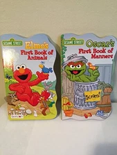 Sesame Street First Board Book - Board Book - VERY GOOD