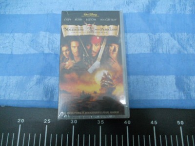 Videocassetta Pirati Caraibi Maledizione Prima Luna Walt Disney Sealed VHS J30