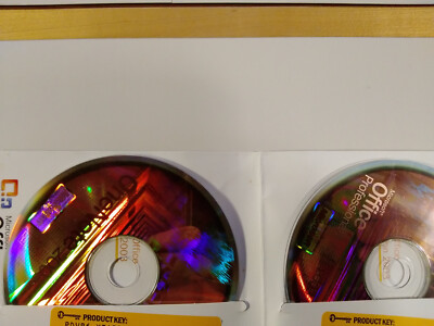 Microsoft Office Professional Edition 2003 - Includes OneNote - Keys For Both