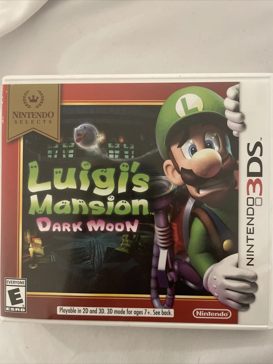 Luigi's mansion dark moon 3ds deals